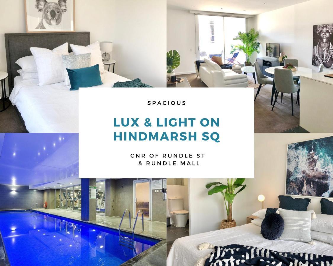 Lux 2Br Apt On Hindmarsh Sq-Pool-Gym-Sauna-Parking Adelaide Exterior foto